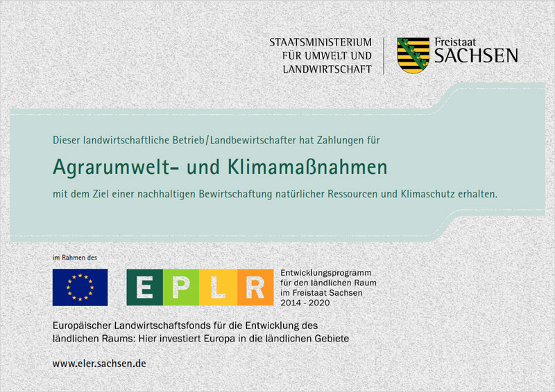 Förderung Agrarumwelt und Klimamaßnahmen Förderung Agrarumwelt und Klimamaßnahmen